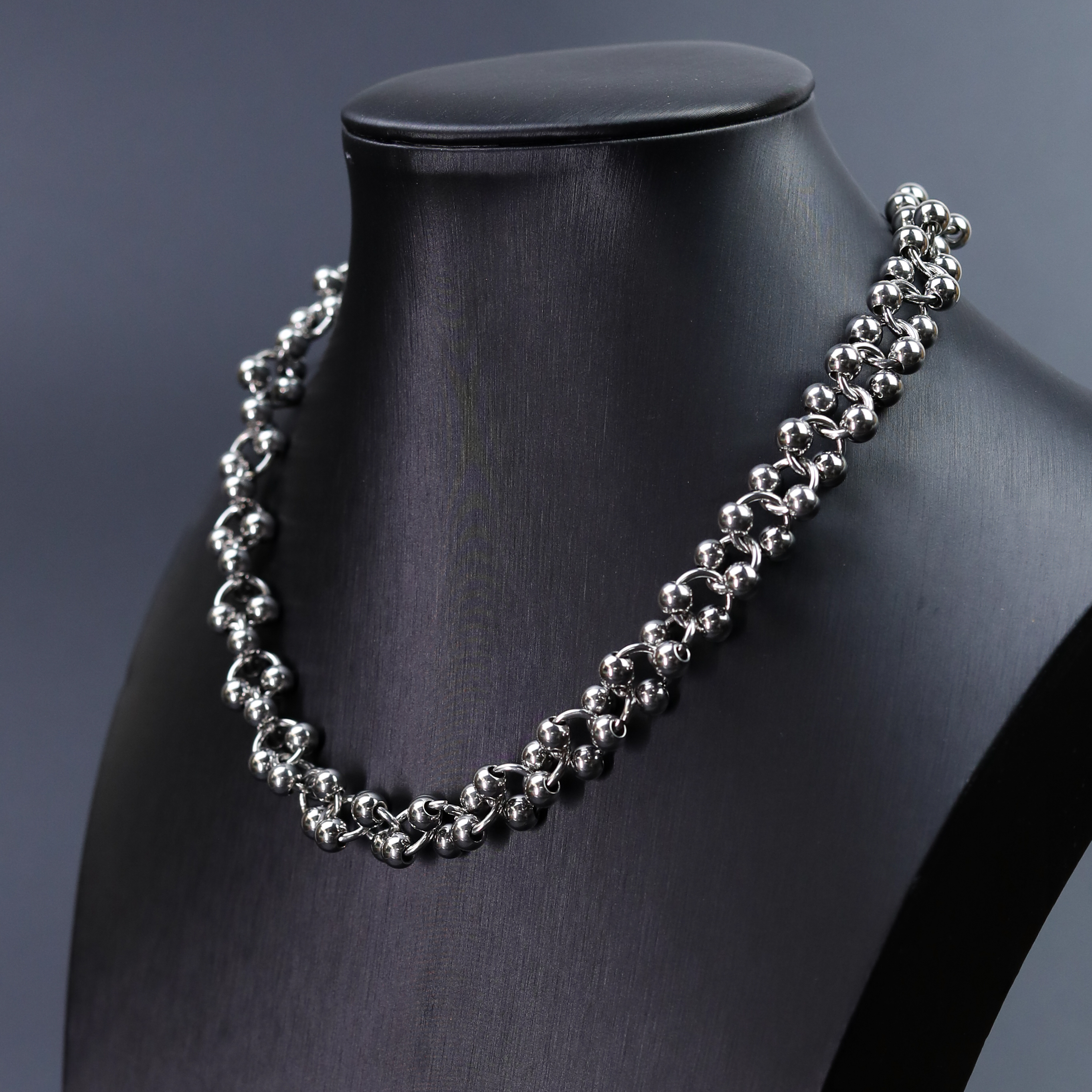 Beaded Woven Chain Necklace NK-18