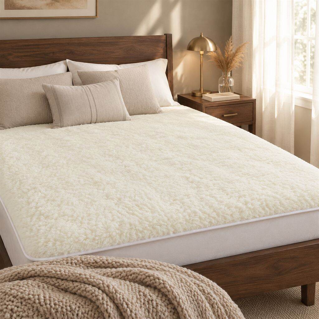 [100% Pure Australian Wool] AB Double-sided Thickened Fleece Mattress