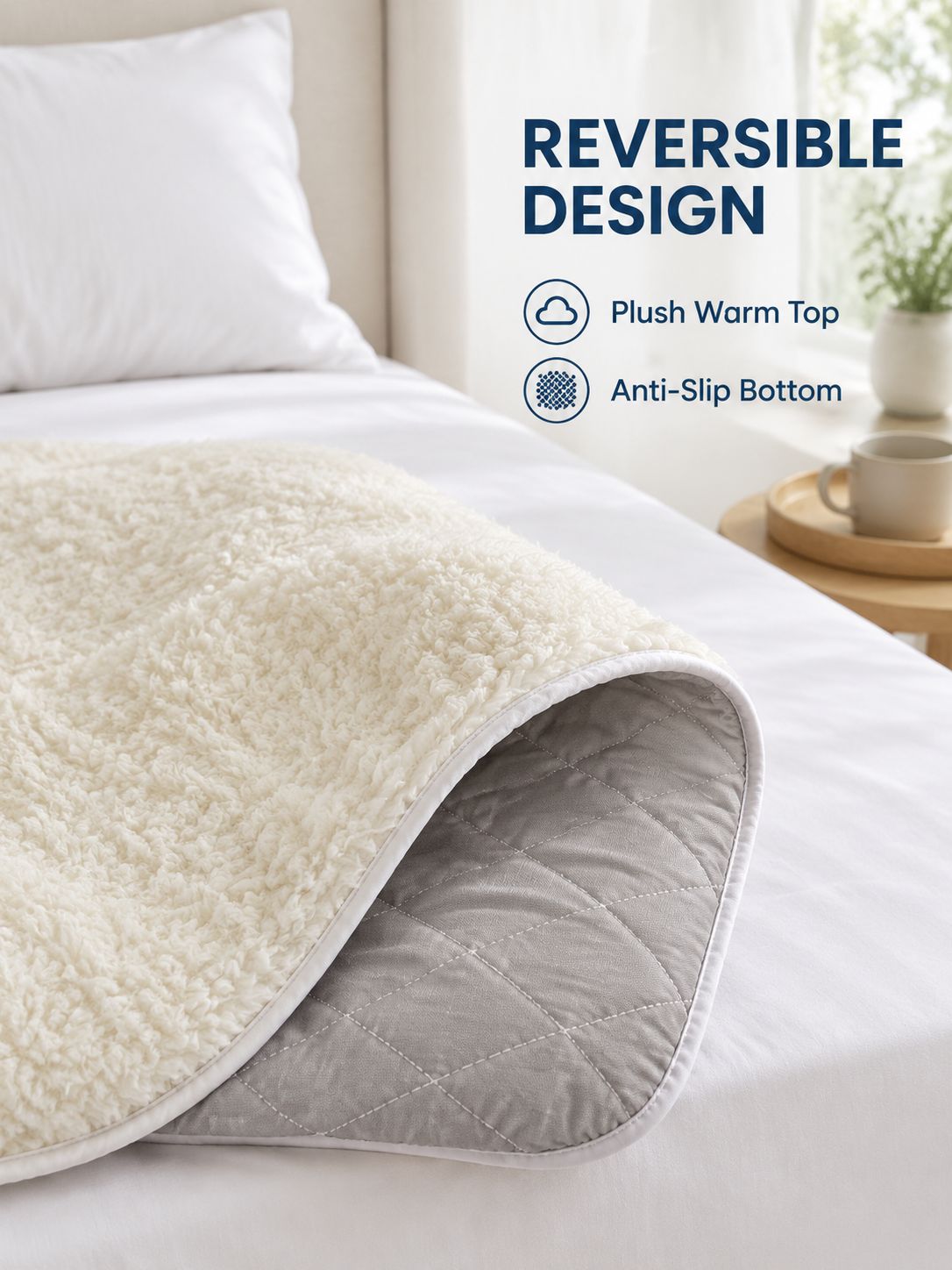 [100% Pure Australian Wool] AB Double-sided Thickened Fleece Mattress