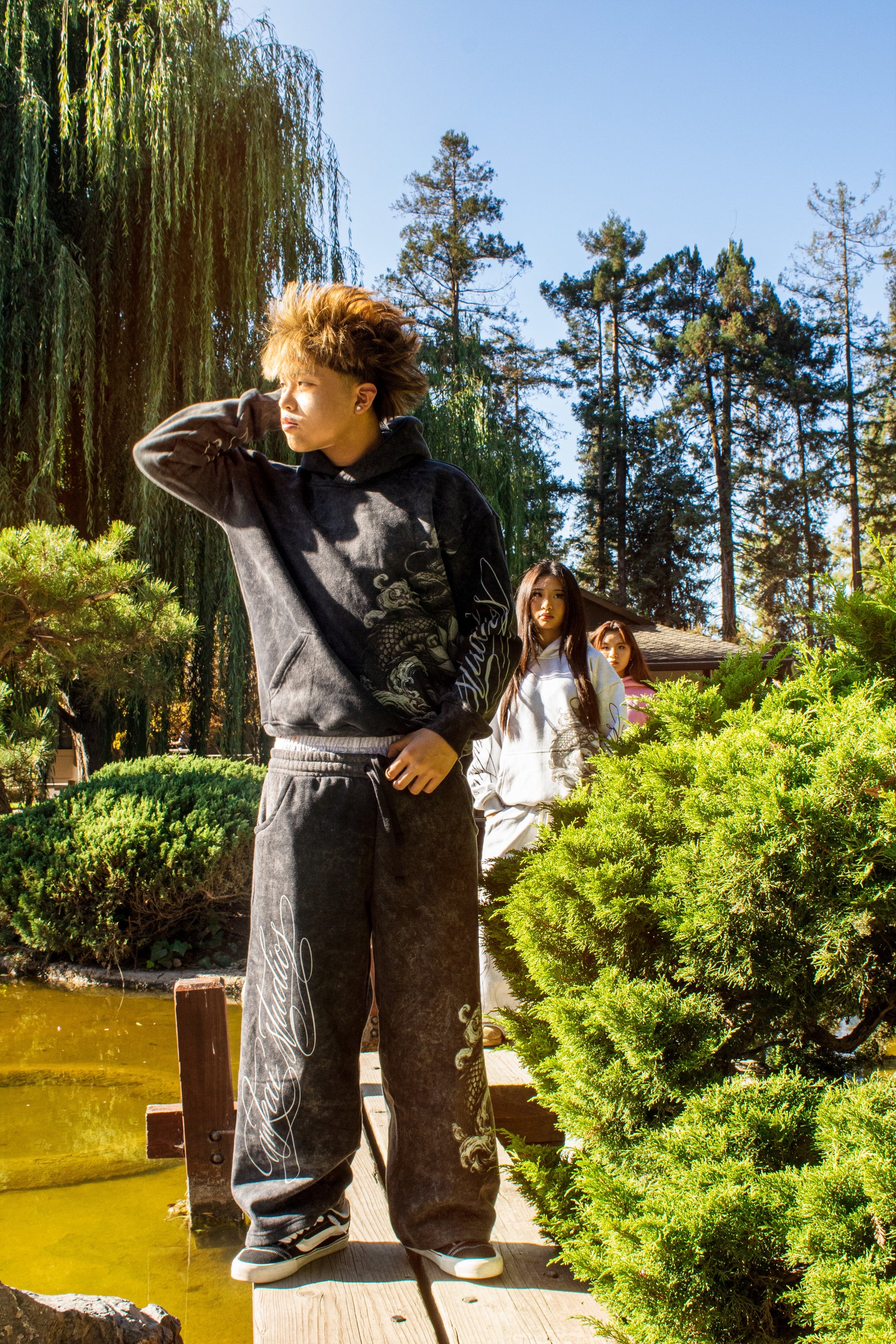 Sacred Bloom Hoodie (black)
