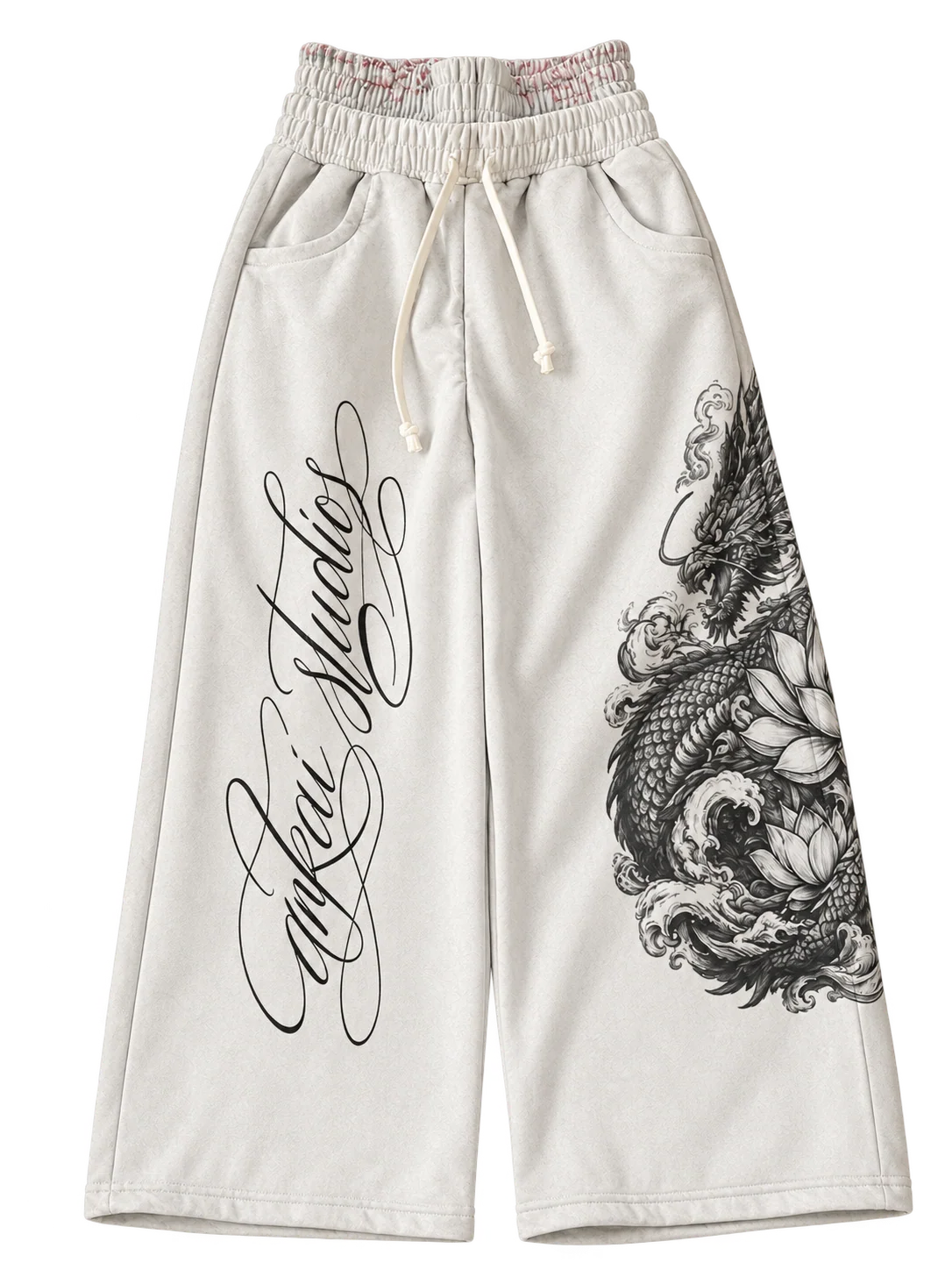 Sacred Bloom Sweatpants (white)