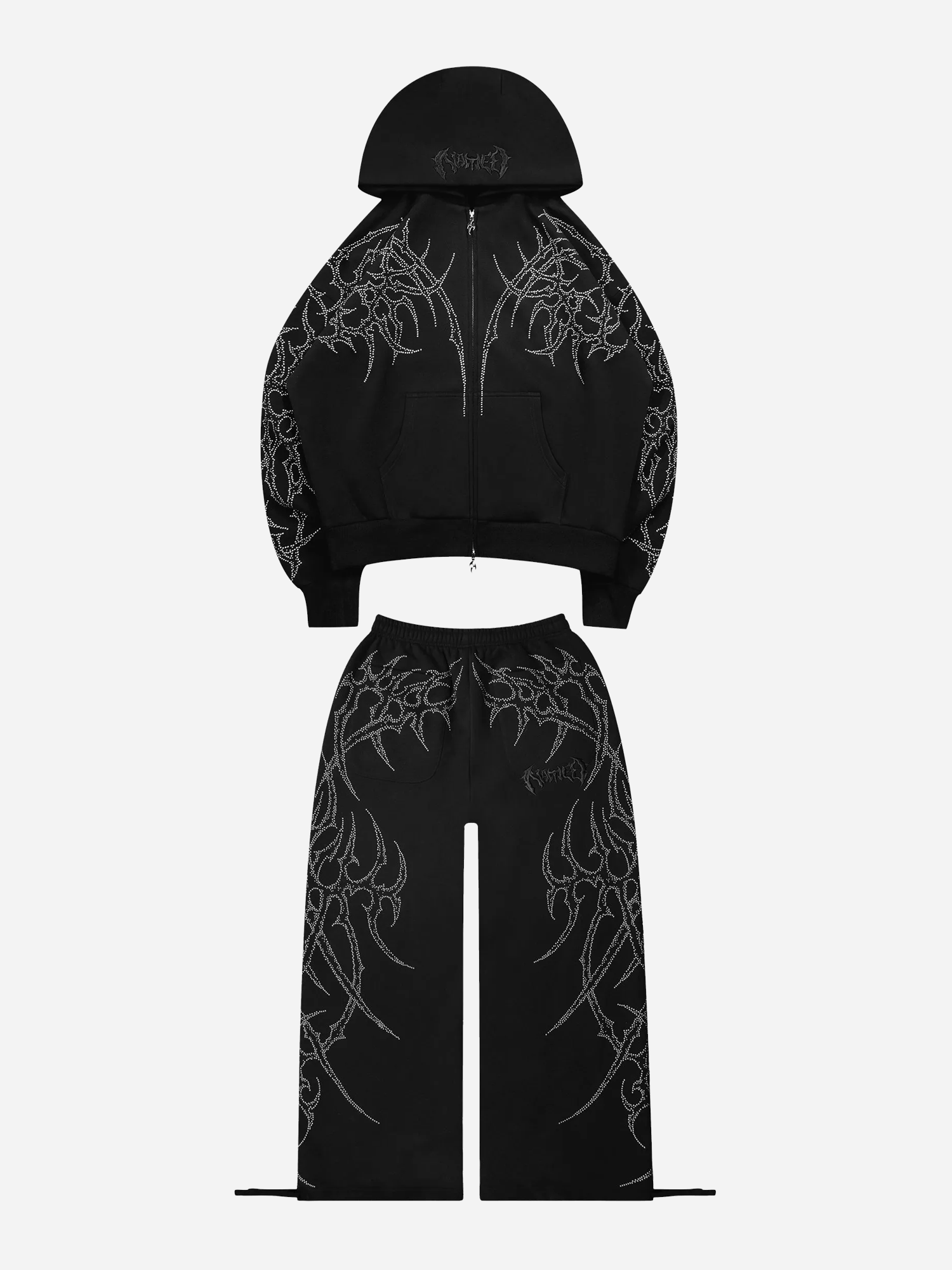 HAUNT STUDDED SET BLACK