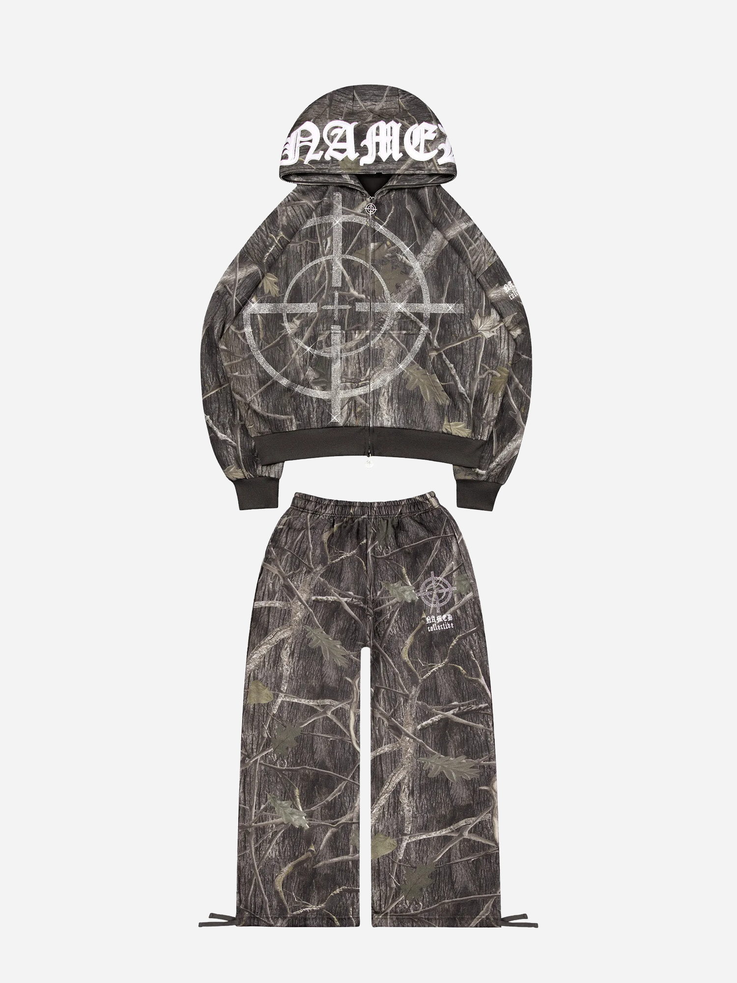 MISSION RHINESTONE SET TREE CAMO