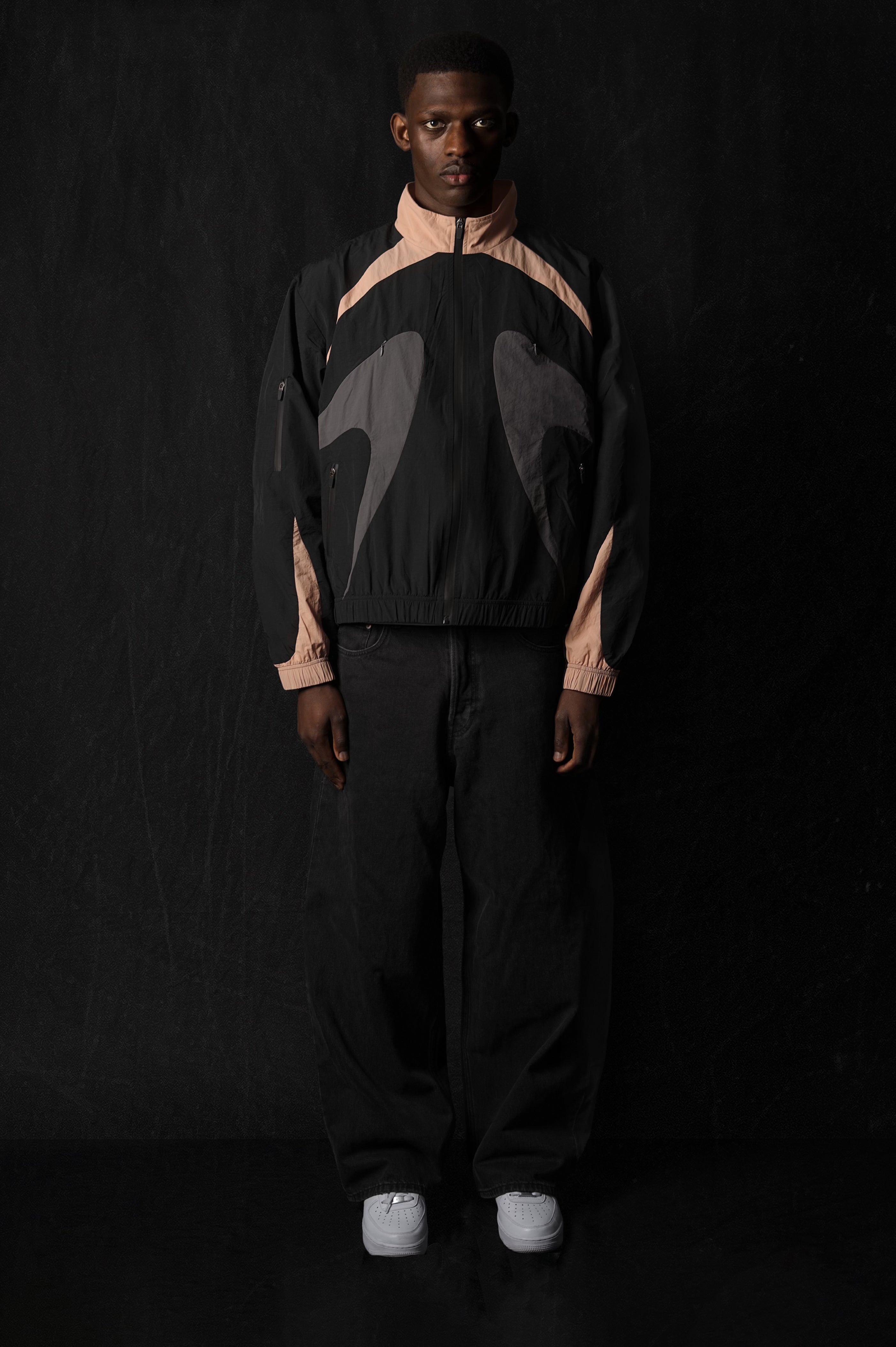 ANTHM Jacket - Black/Coral