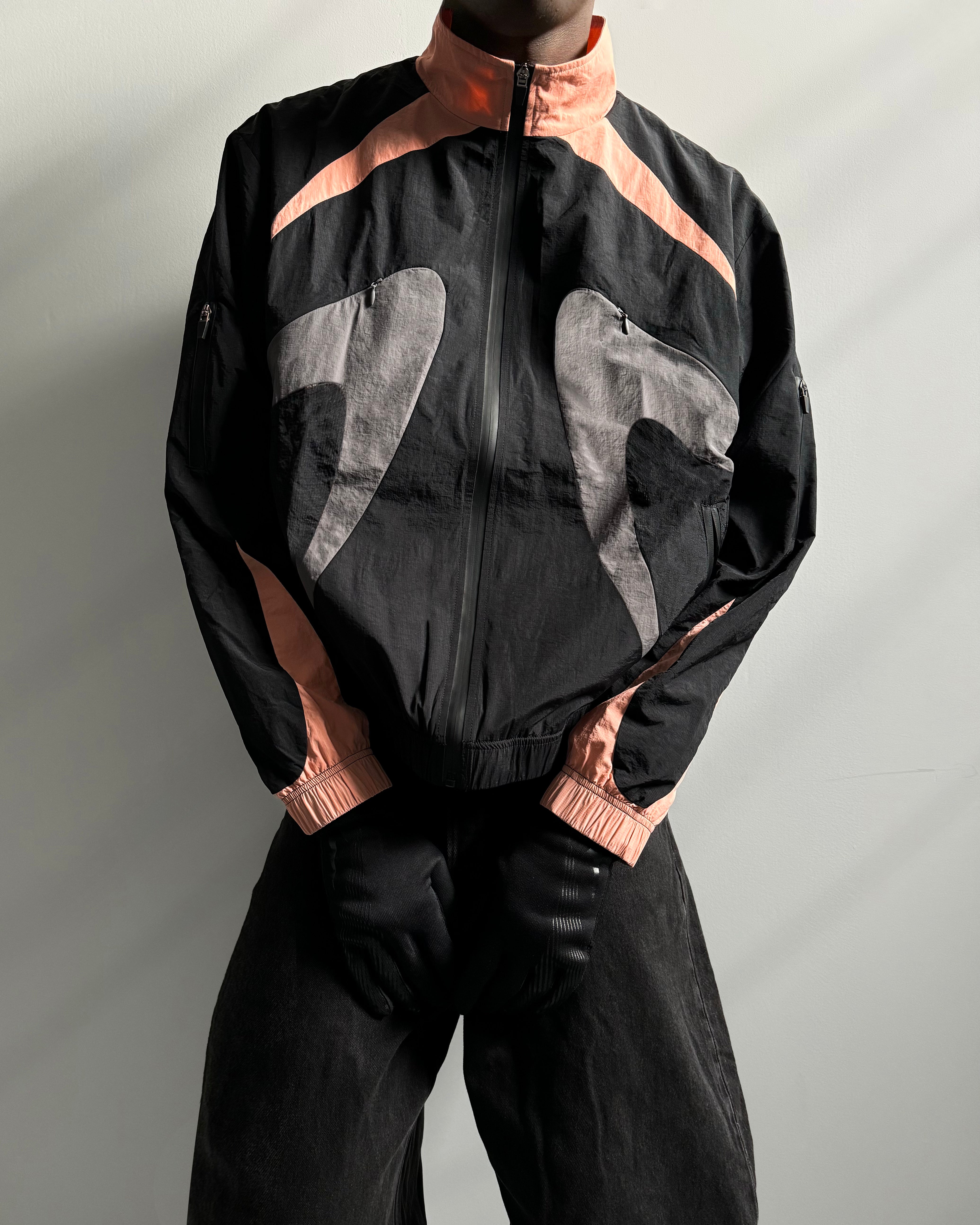 ANTHM Jacket - Black/Coral