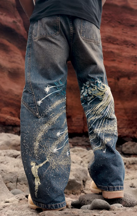 Indigo Saints Jeans