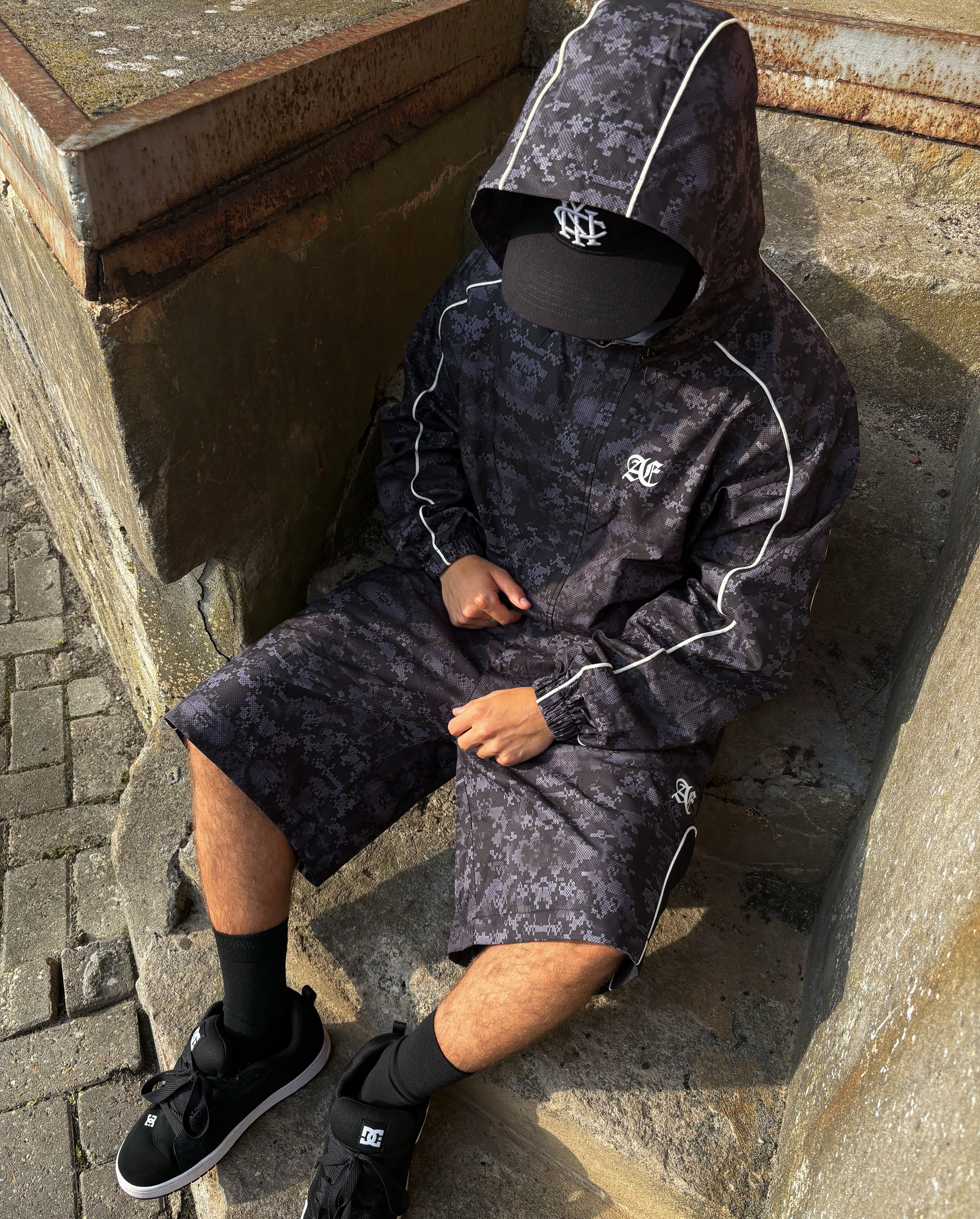 Camo Jacket Shorts Set - 4