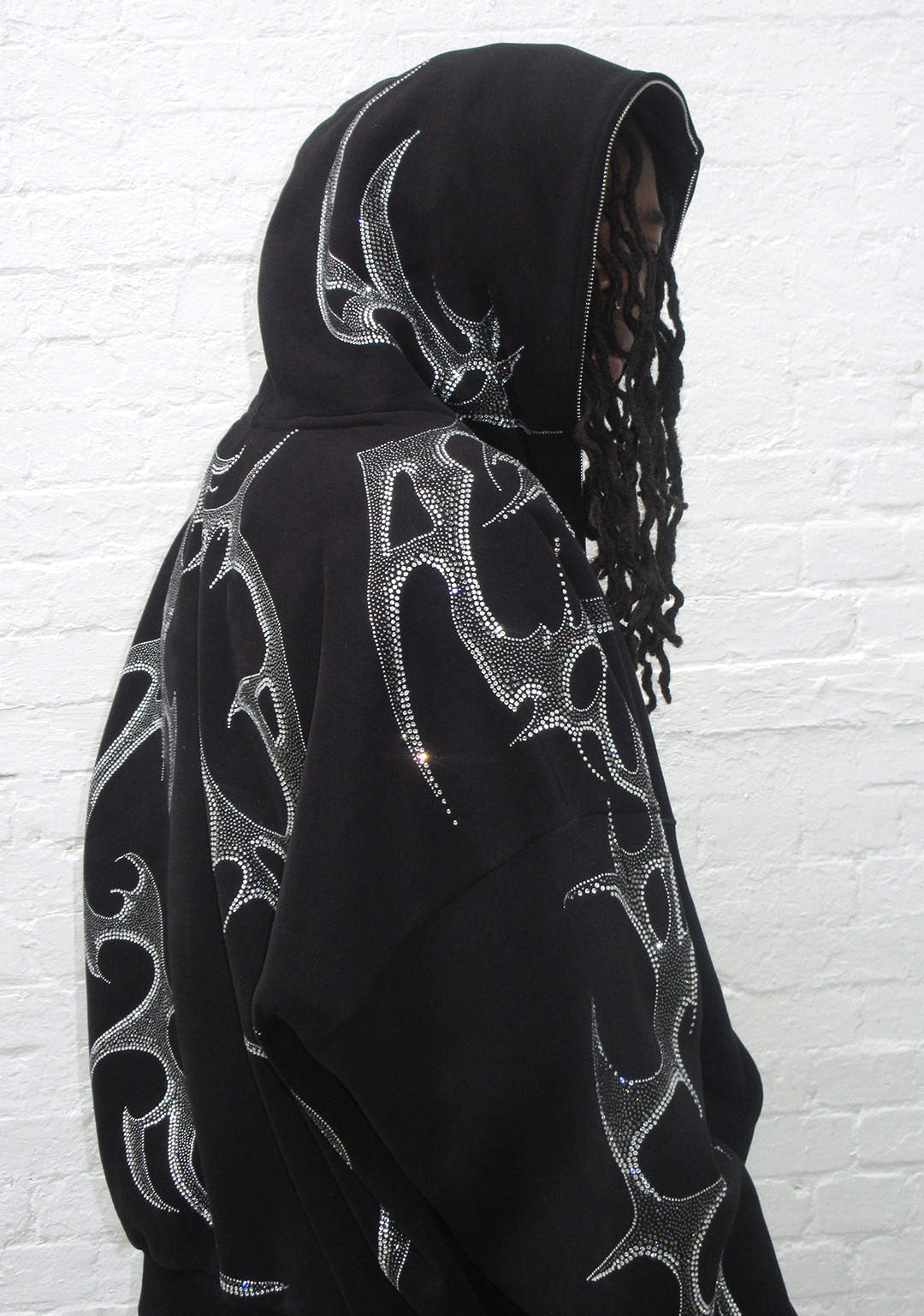 CRASH RHINESTONE SET BLACK