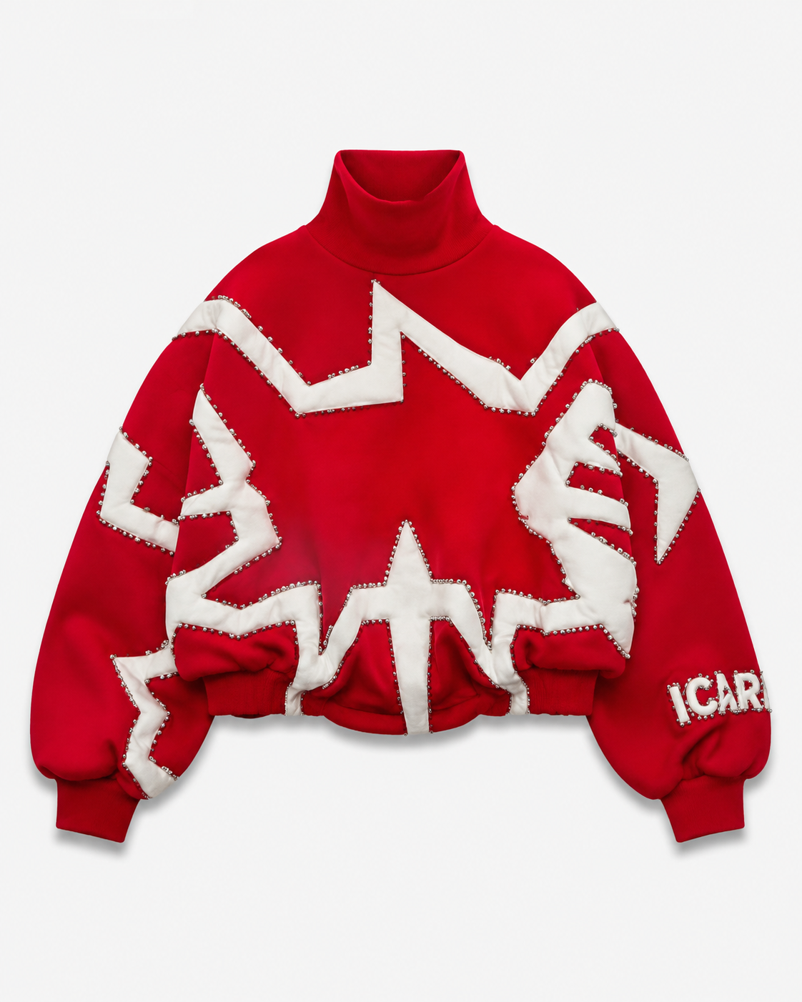 Red Rhinestone Sweatshirt