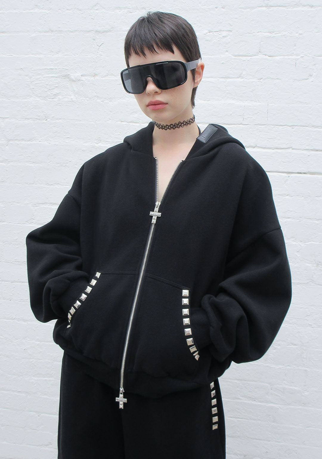FAITHFUL STUDDED SET BLACK
