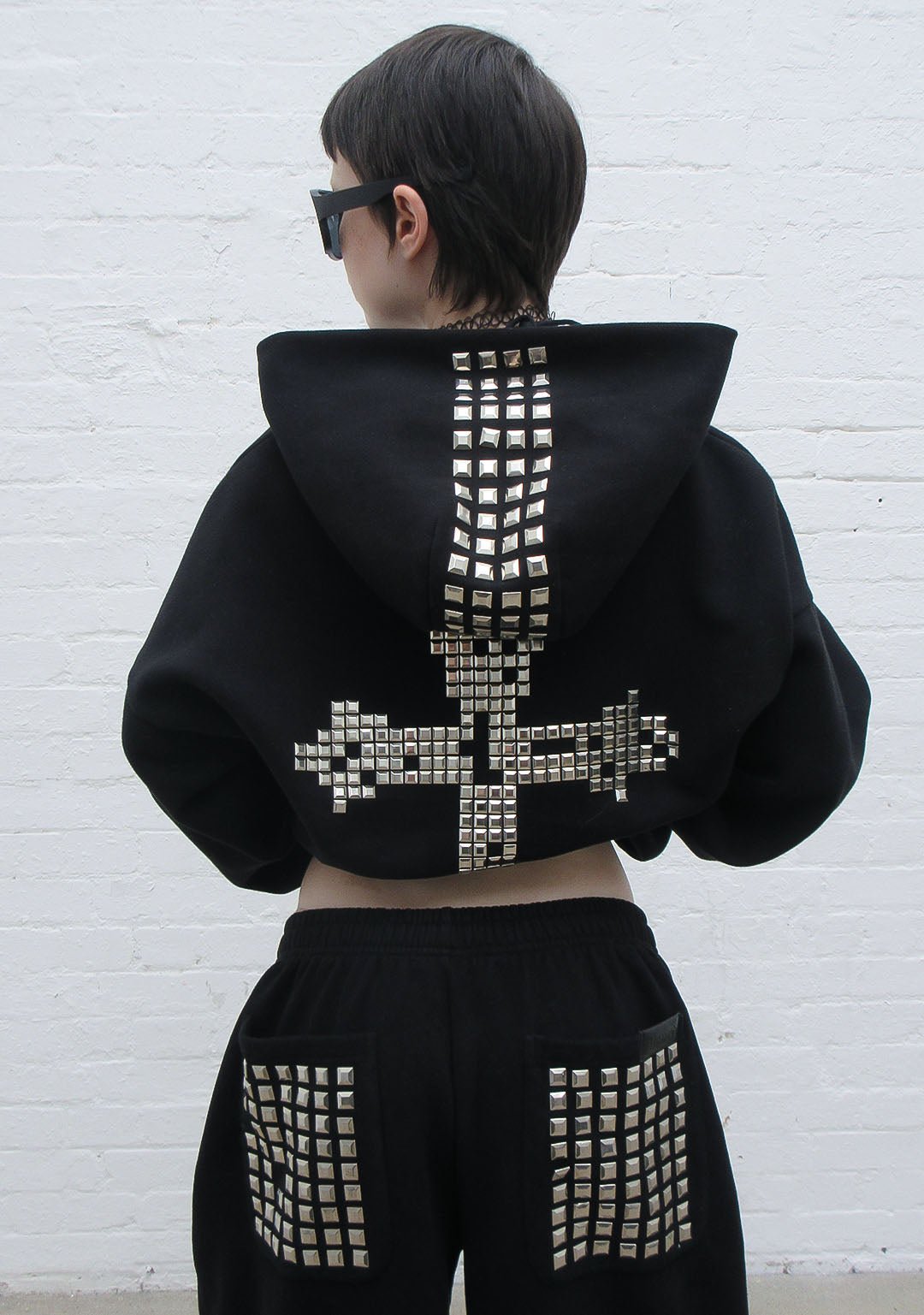 FAITHFUL STUDDED SET BLACK