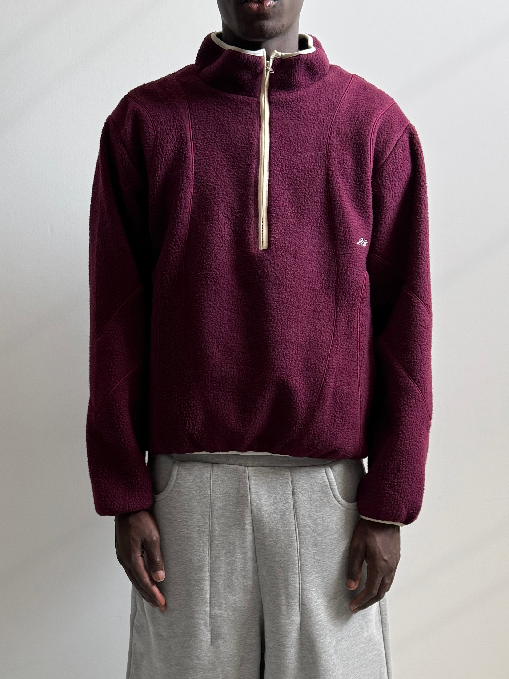 Spring Fleece - Maroon