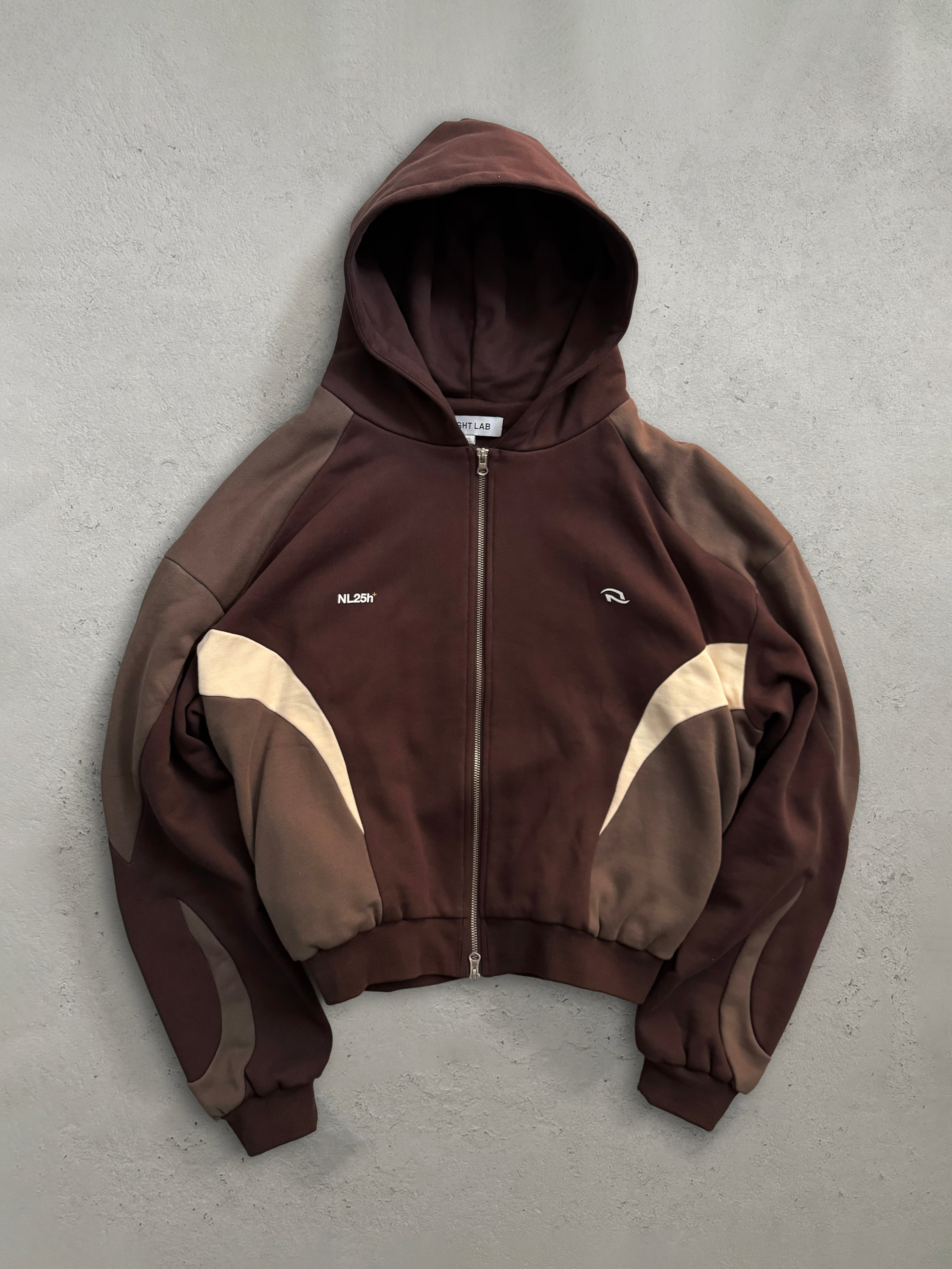 Zip Hoodie - Mocha