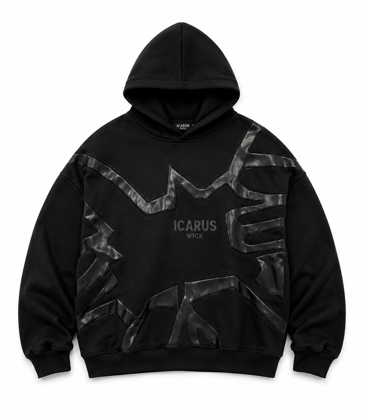 All Black Rhinestone Sweatshirt