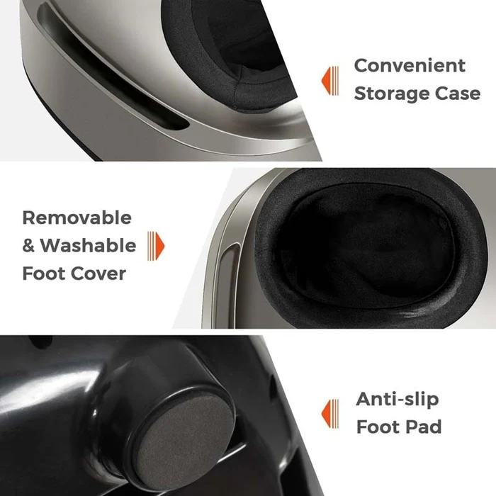 Eletriclife Shiatsu Foot Massager Machine with Deep Kneading