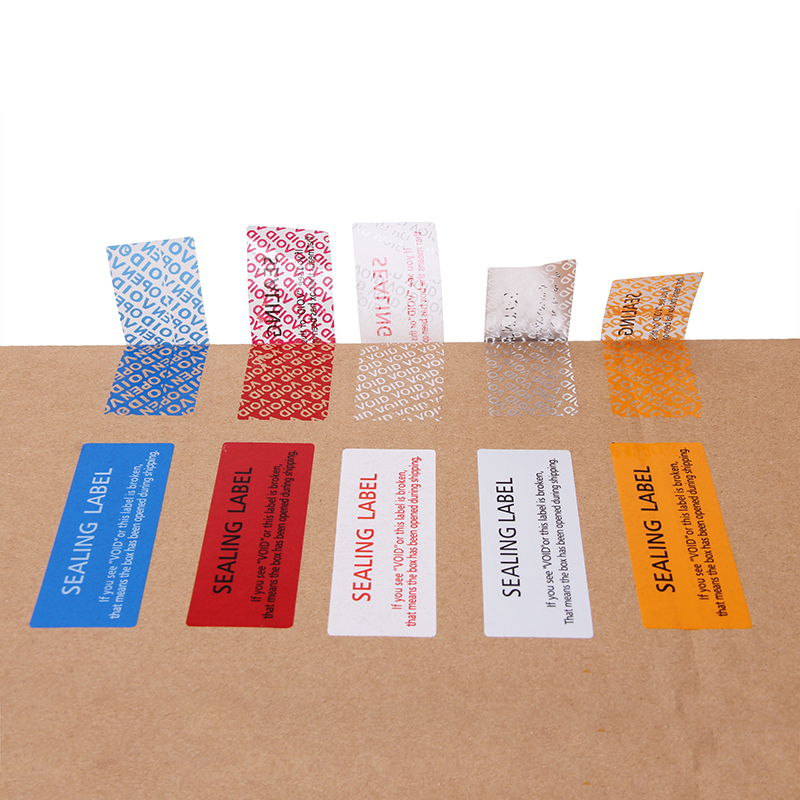 SECURITY TAPES LABELS 