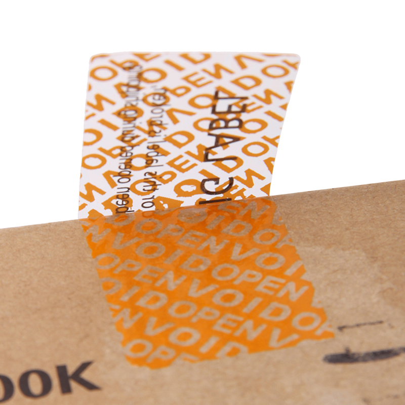 SECURITY TAPES LABELS 