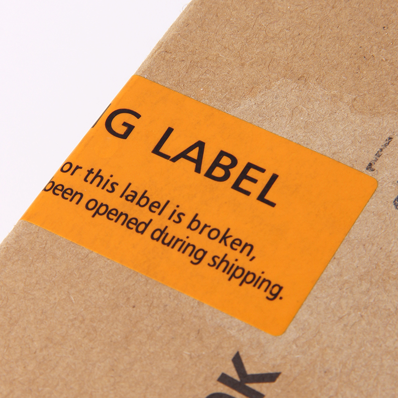 SECURITY TAPES LABELS 