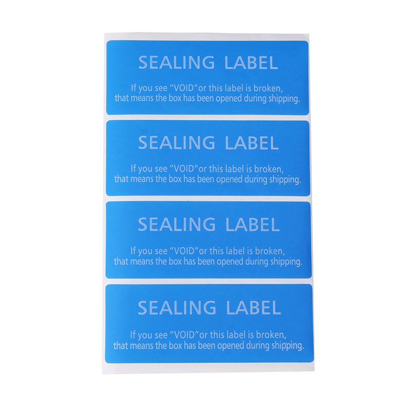 SECURITY TAPES LABELS 