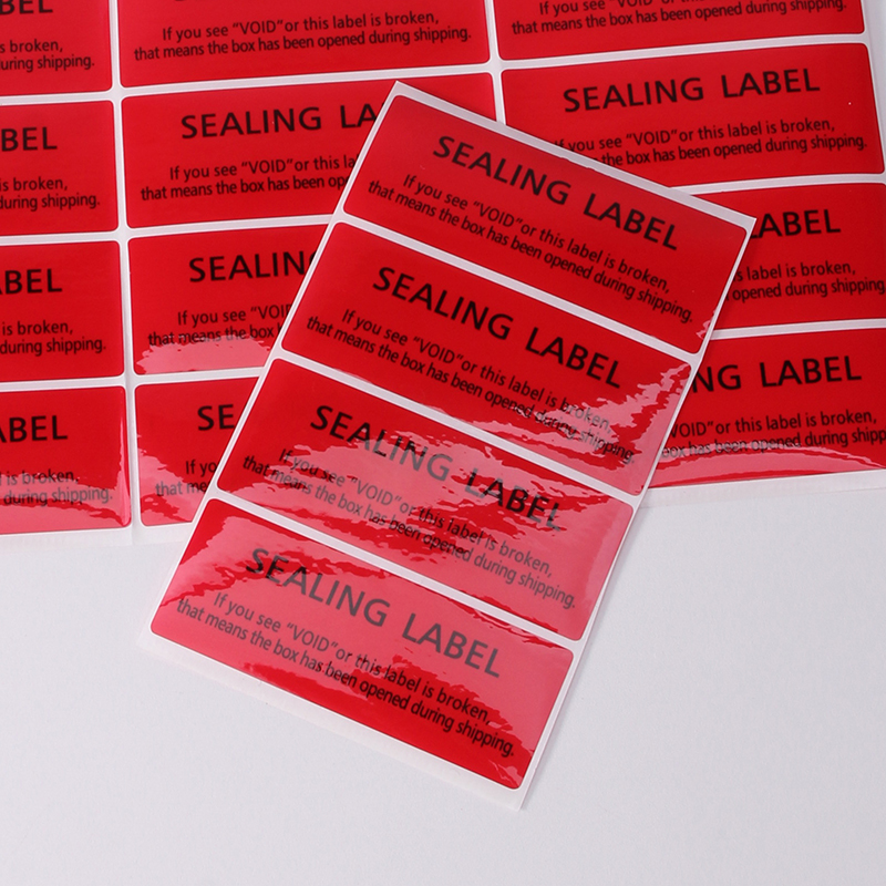 SECURITY TAPES LABELS 