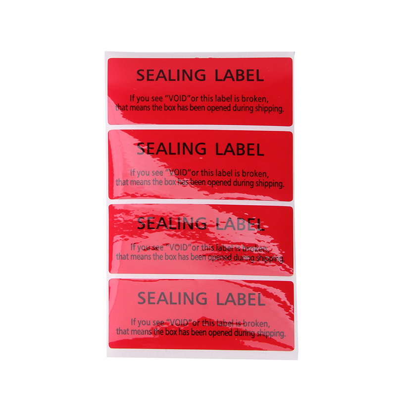 SECURITY TAPES LABELS 