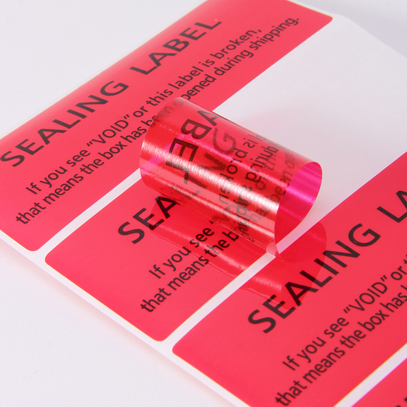 SECURITY TAPES LABELS 