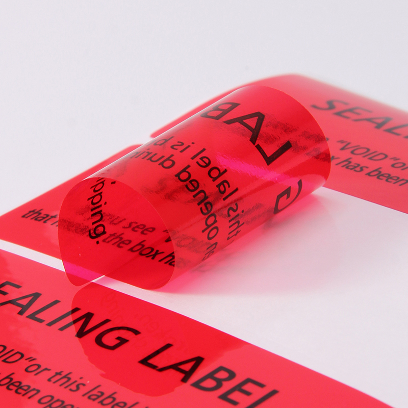 SECURITY TAPES LABELS 