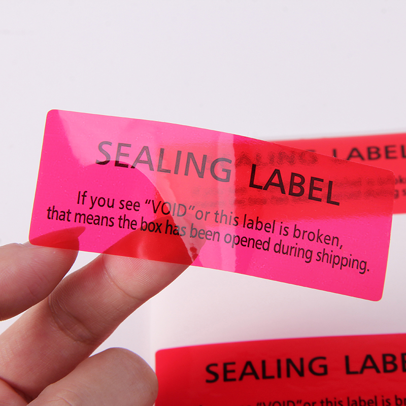 SECURITY TAPES LABELS 