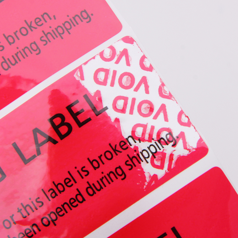 SECURITY TAPES LABELS 