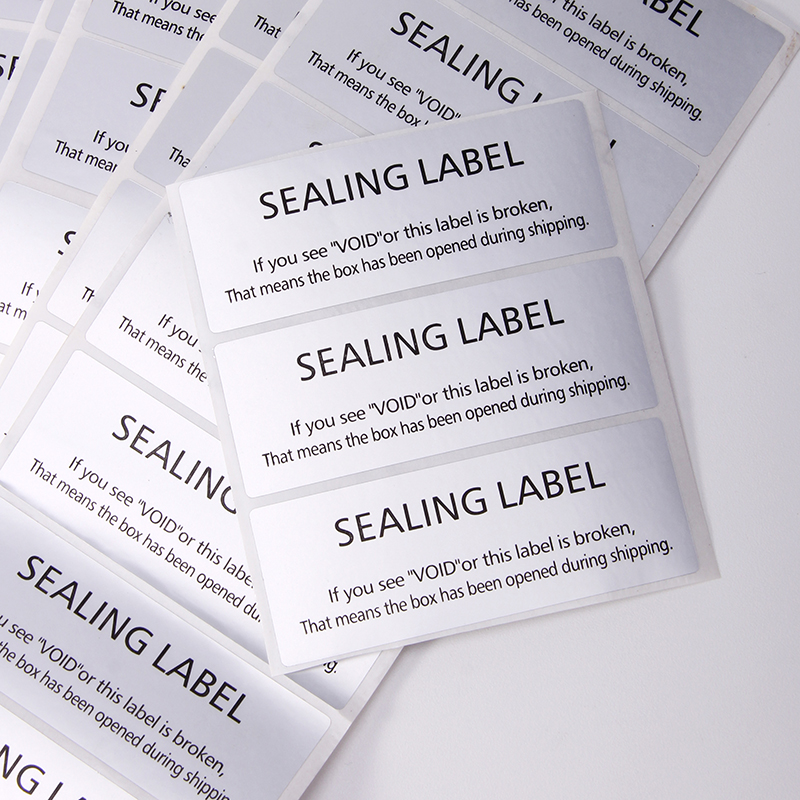 SECURITY TAPES LABELS 