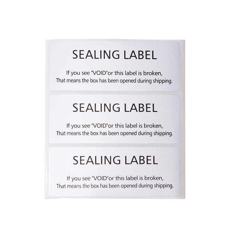SECURITY TAPES LABELS 