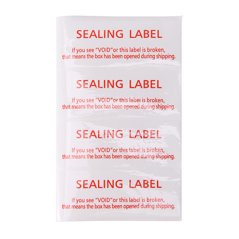 SECURITY TAPES LABELS 