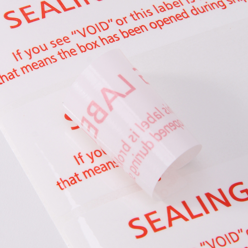 SECURITY TAPES LABELS 