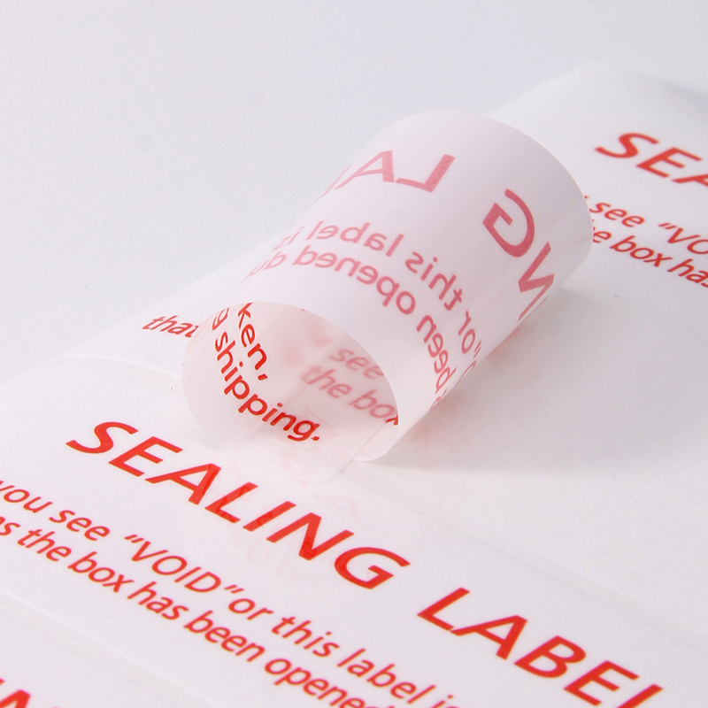 SECURITY TAPES LABELS 