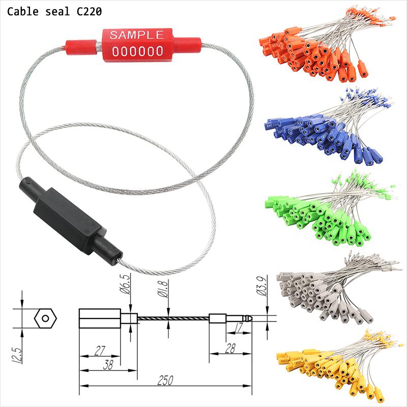 Cable Seal–1.8mm Fixed-Length Security Seal for Containers & Trailers|SNSEAL