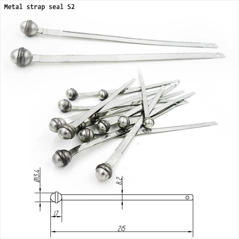 Metal Strip Seals–850N Tinplate Ball-End Seals for Containers|SNSEAL