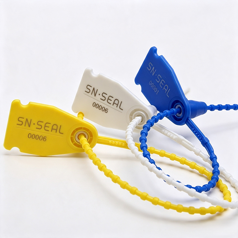 Plastic Seals–350mm PP Pull-Tight Tamper-Evident Seal|SNSEAL