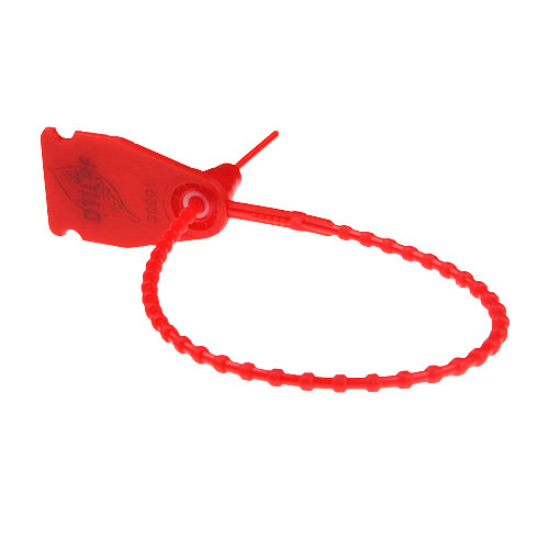 Plastic Seals–350mm PP Pull-Tight Tamper-Evident Seal|SNSEAL