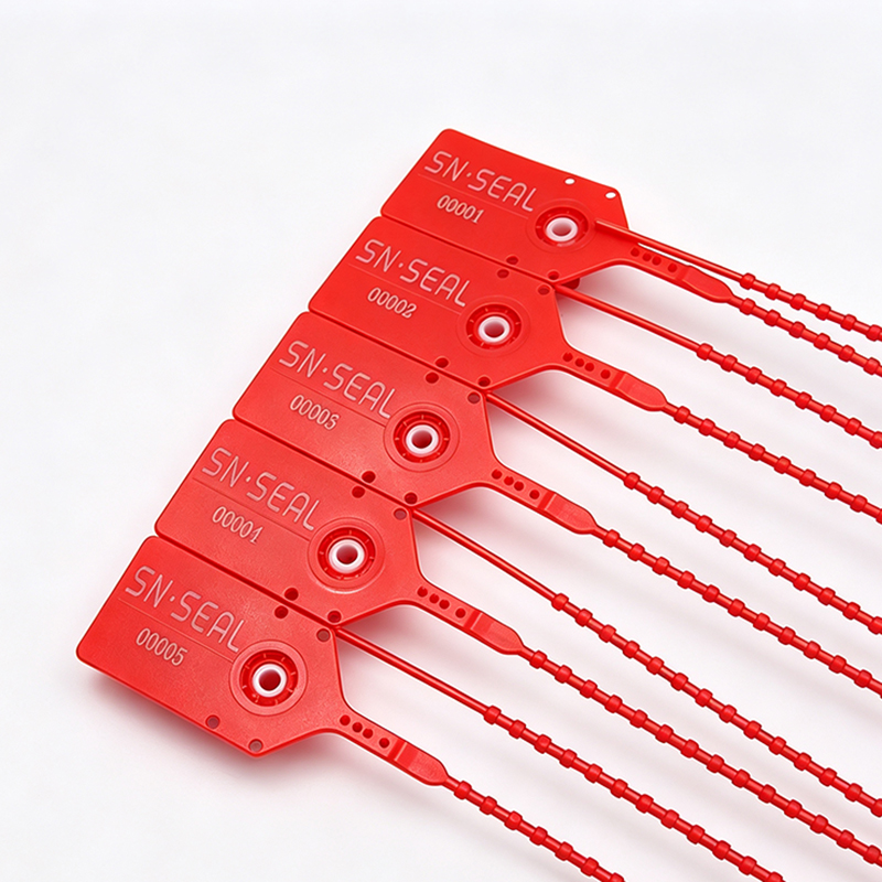 Plastic Seals–305mm PP Pull-Tight Seals for Aviation & Cash Boxes|SNSEAL