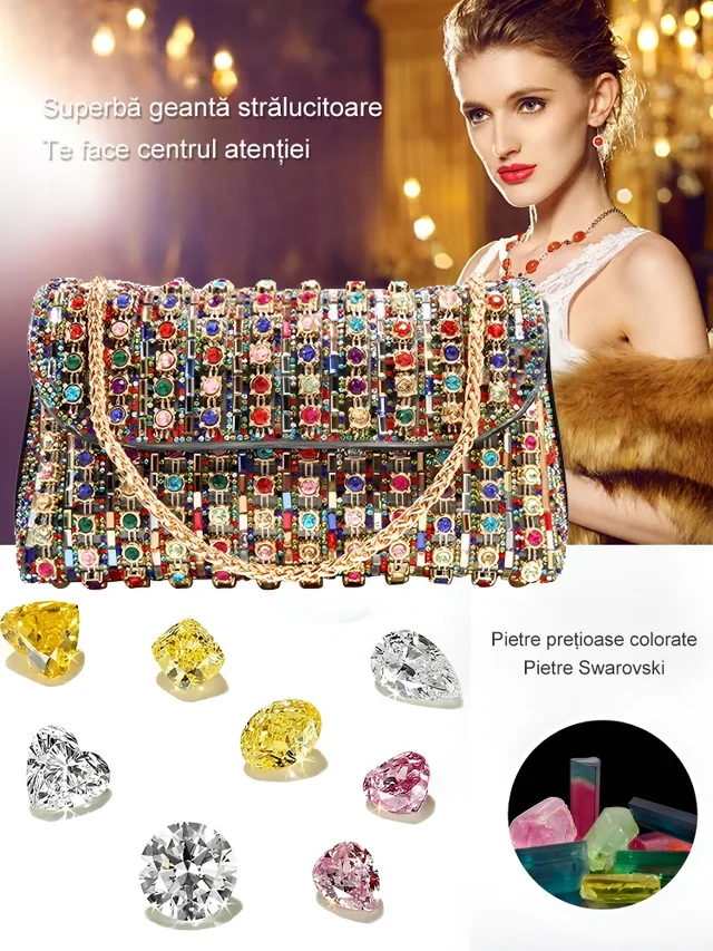 Lumina de lux Diamond Bag