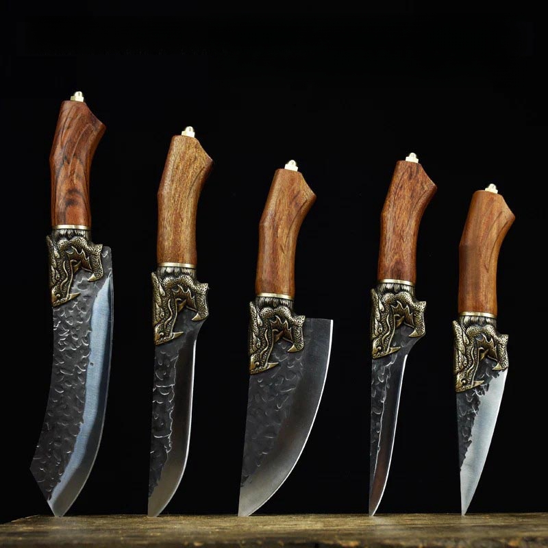 Conjunto de faca forjada à mão Tiger Roar: o primeiro passo para se tornar um grande chef