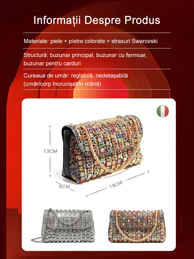 Lumina de lux Diamond Bag