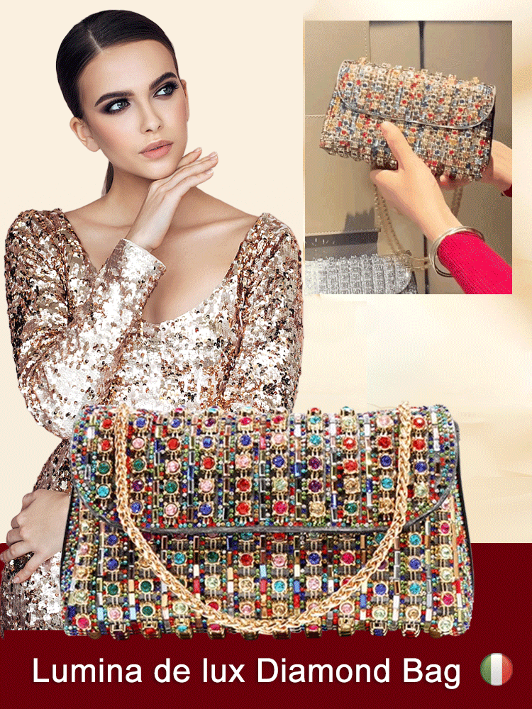 Lumina de lux Diamond Bag
