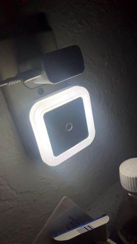 Customer photo for Dusk-to-Dawn LED Plug-In Night Light 20-Pack
