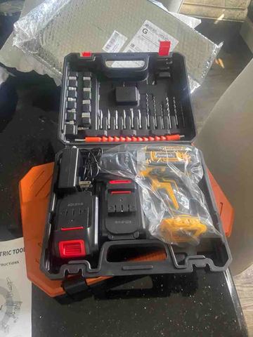 Customer photo for 21V Cordless Drill Tool Set BOGO