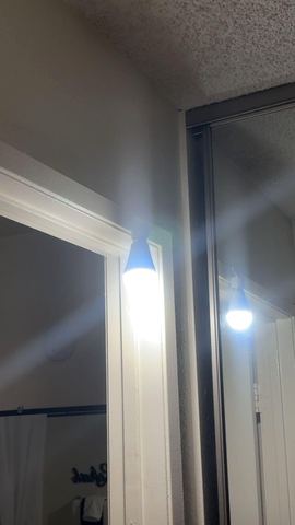 Customer photo for Rechargeable Emergency LED Light Bulbs 10-Pack