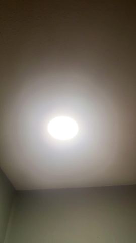 Customer photo for Rechargeable Motion Sensor Ceiling Light Bundle