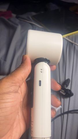 Customer photo for BOGO Handheld Cooling Fan, 5-Speed 4000mAh Rechargeable