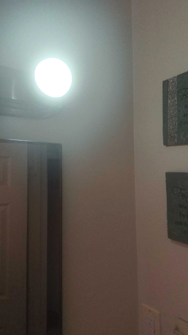 Customer photo for Rechargeable LED Emergency Light Bulbs Bundle