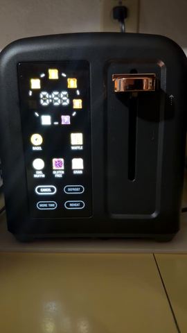 Customer photo for 4-Slice Digital Toaster with LCD Display & Wide Slots